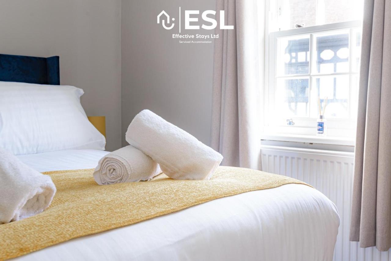 Comfy Modern 2 Bedroom Duplex Apartment With Sun Terrace Shrewsbury Exterior foto
